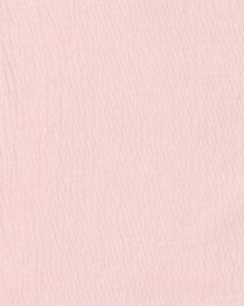 Kid 2-Piece Print Skort Set - Pink