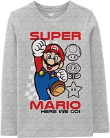 Kid Super Mario Tee - Grey