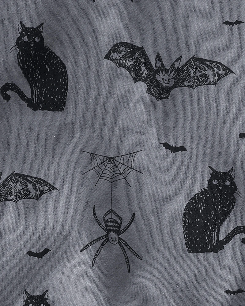 Toddler Halloween Fleece Set Made with Organic Cotton Spooky Creatures