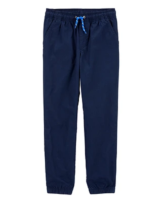 Kid Pull-On Poplin Pants