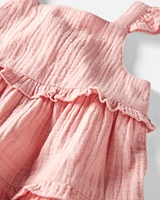 Baby Organic Cotton Gauze Dress