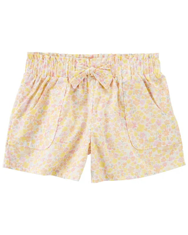 Recycled Fibers Floral Pajama Shorts - Assorted Flowers