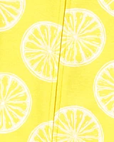 Baby 1-Piece Lemon 100% Snug Fit Cotton Footie Pyjamas