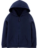 Zip-Up French Terry Hoodie