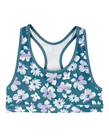 Kid Floral Sports Bra