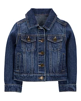 Girls Basic Denim Jacket