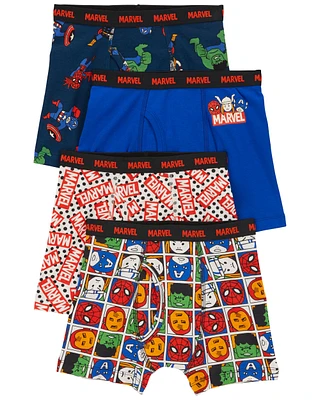 4-Pack Marvel Boxer Briefs Underwear