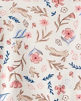Kid 2-Piece Floral 100% Snug Fit Cotton Pyjamas