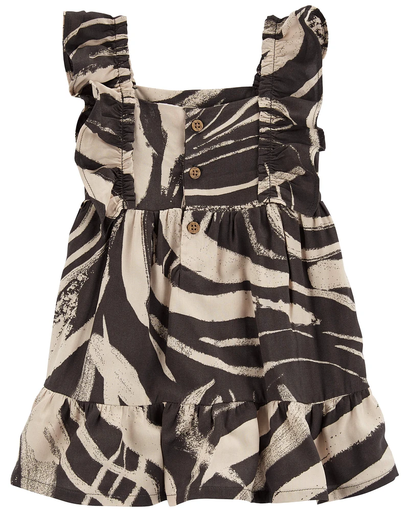 Baby Zebra Print Dress