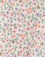 Kid Floral Print Organic Cotton 2-Piece Pyjamas