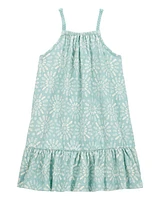 Toddler Geo Print Tank Dress