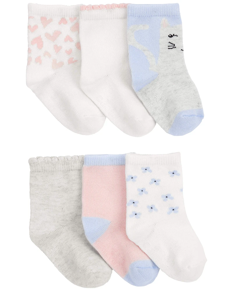 Bébé 6 paires de chaussettes