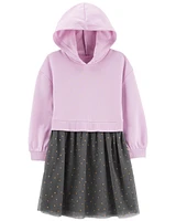 Fleece Hooded Tutu Dress