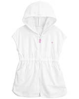 Baby Hooded Zip-Up Cover-Up