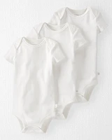 Baby -Pack Organic Cotton Rib Bodysuits