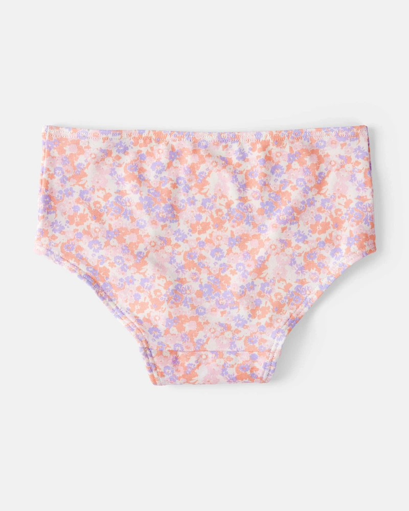 Toddler Girl 10-Pack Butterfly Stretch Cotton Underwear