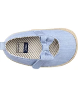 Chambray Mary Janes