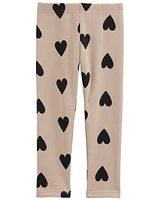 Baby Heart Cozy Fleece Leggings