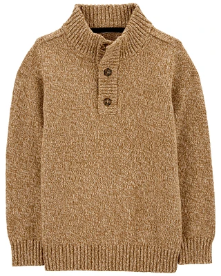 Kid Pullover Ribbed Sweater