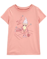 T-shirt à imprimé de crème glacée