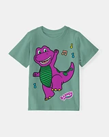 Toddler Barney Short-Sleeve Graphic Tee - Green