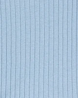 Baby Solid Ribbed Cotton Blend 2-Piece Pyjamas