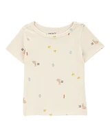 Baby 2-Piece Tee & Bunny Shortall Set - Green