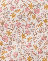 Baby 4-Pack Floral Receiving Blankets
