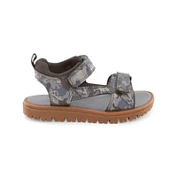 Camo Dino Play Sandals