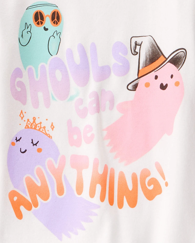 Kid 2-Piece Ghouls Can Be Anything Halloween 100% Snug Fit Cotton Pyjamas
