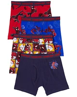 Kid 4-Pack Spider-Man Boxer Briefs Underwear