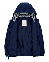 Solid Windbreaker Jacket