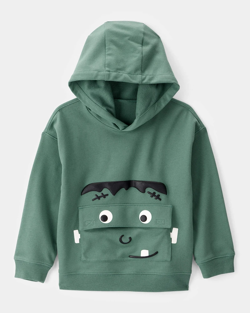 Toddler Halloween Frankenstein Pullover Hoodie