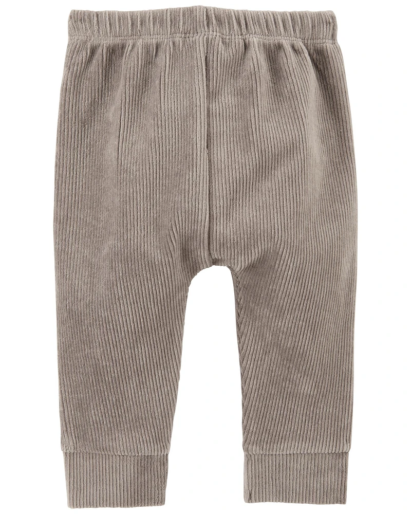 Baby Pull-On Velour Pants