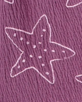 Toddler Starfish Print Romper