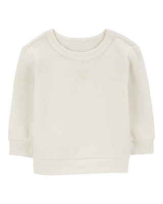 Baby Glitter Fleece Sweatshirt