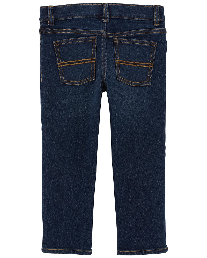 5-Pocket Straight Jeans