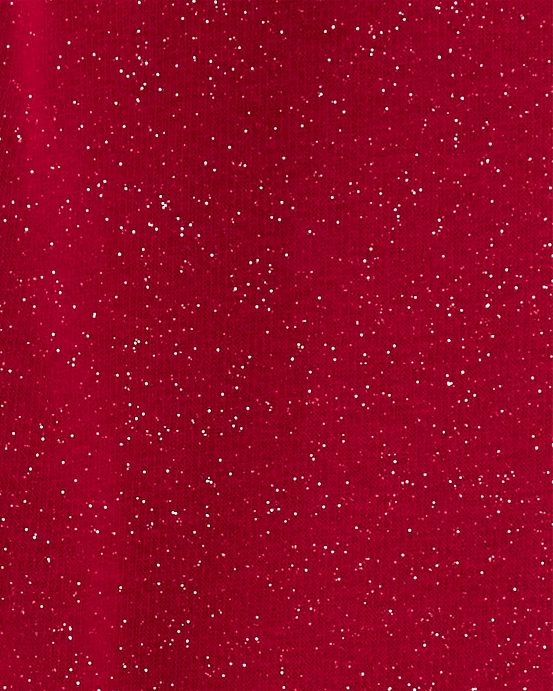 Toddler Glitter Cozy Fleece Leggings