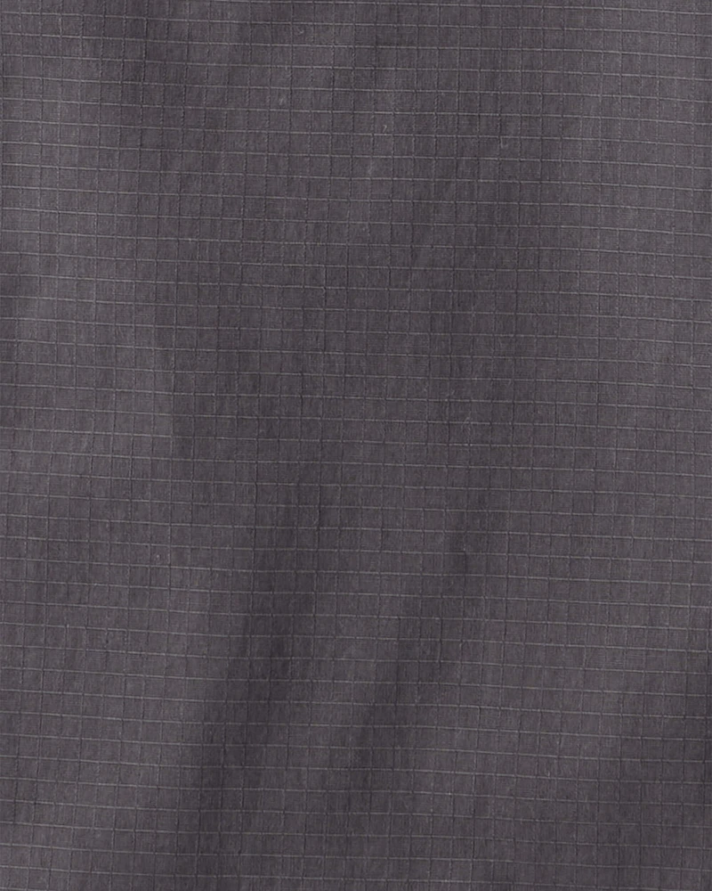 Boys Cotton Fashion Cargo Pants - Dark Grey