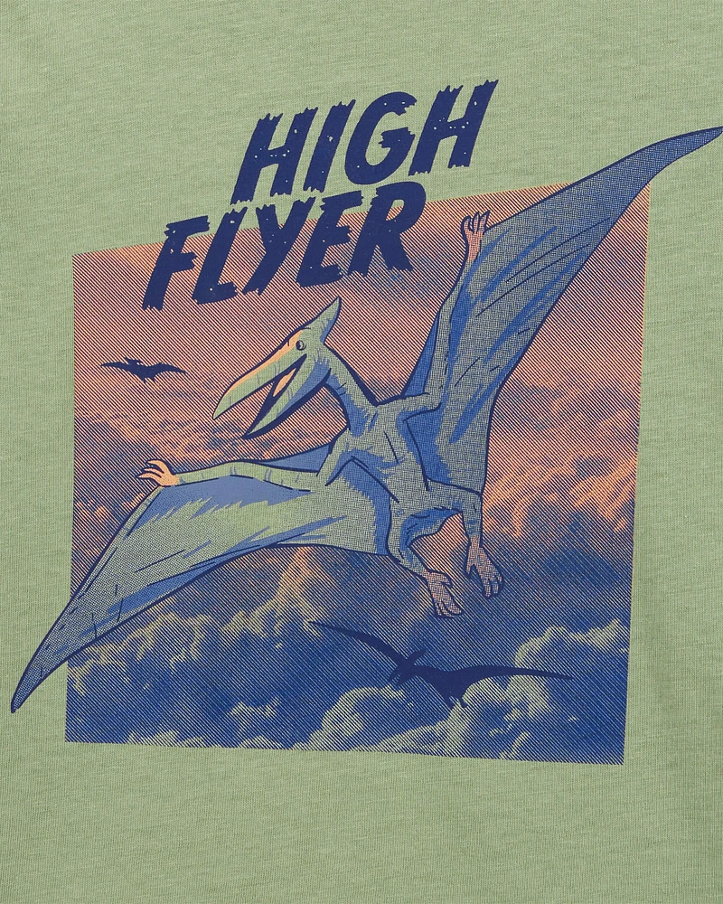 Flying Dinosaur Graphic Tee