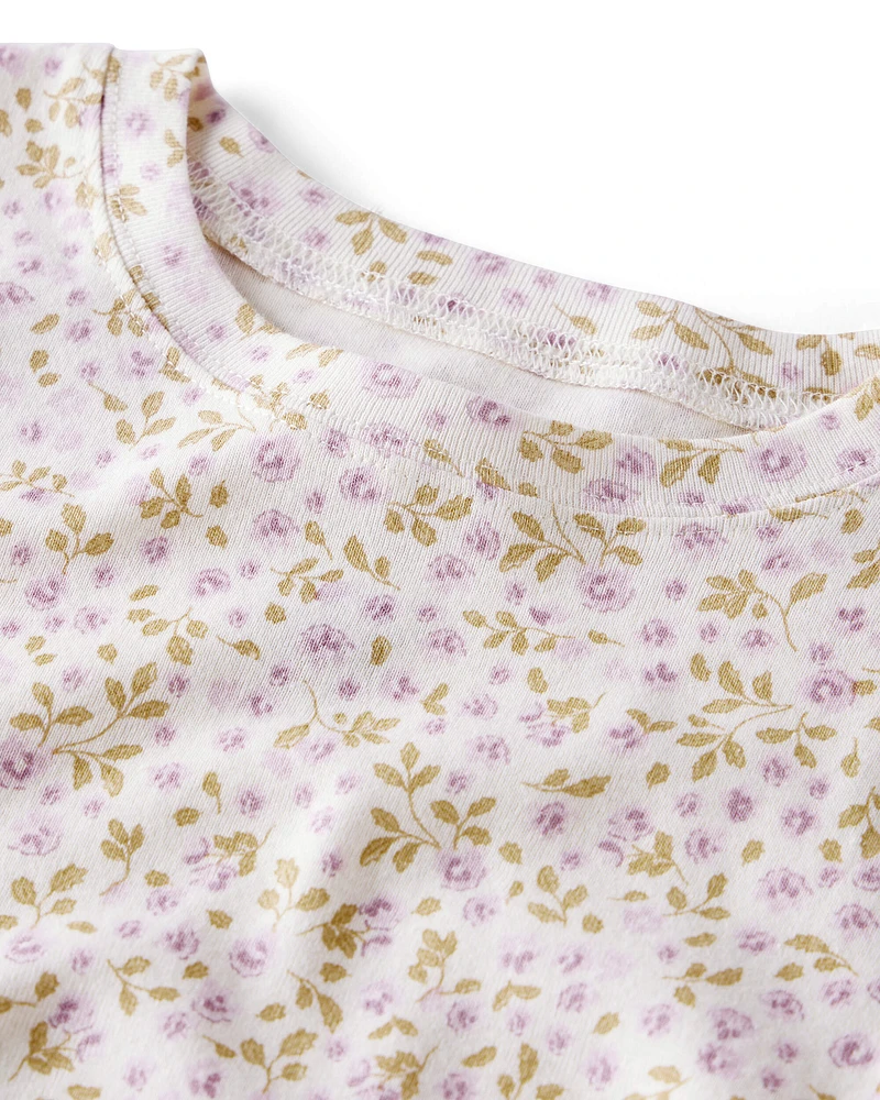 Baby Organic Cotton Pyjamas Enchanted Vine Print
