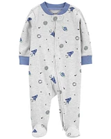 Baby Planet 2-Way Zip Cotton Blend Sleeper