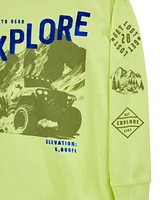 Explore Truck Thermal Graphic Tee