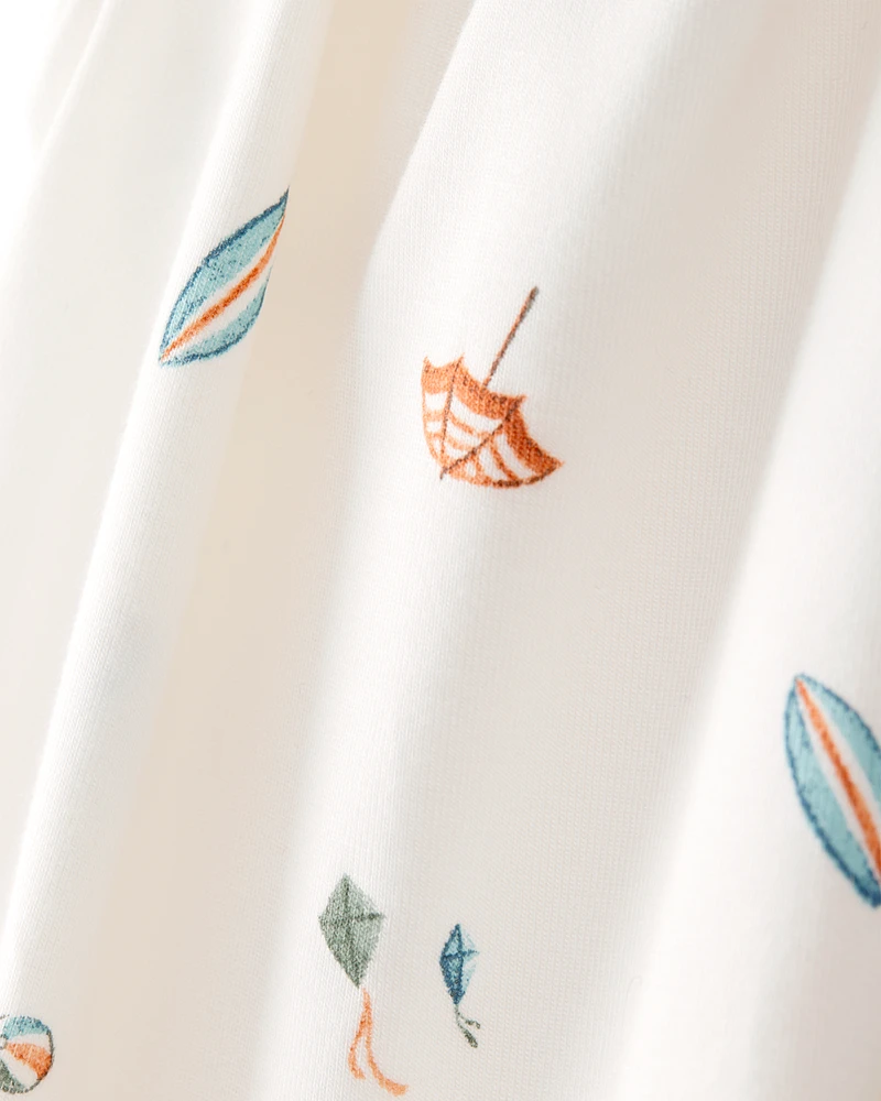 Toddler 2-Piece Camp Print PurelySoft Pajamas