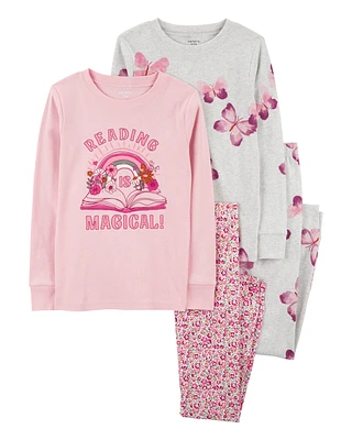 Kid 4-Piece Reading Pajamas