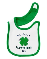 Baby My First St. Patrick's Day Teething Bib