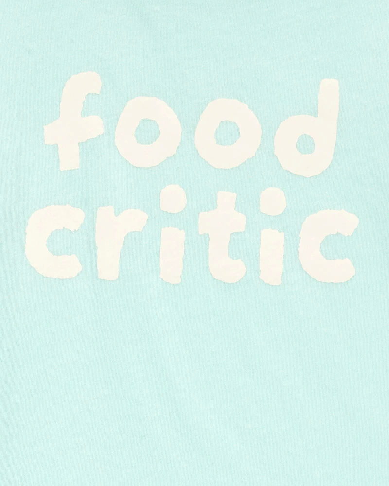 Toddler Food Critic Graphic Tee