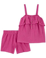 2-Piece Crinkle Jersey Outfit Set