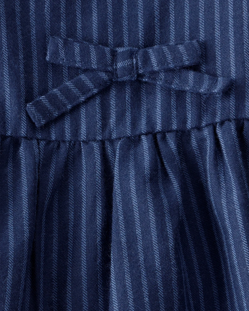 Baby Striped Bow Dress