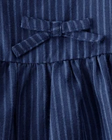 Baby Striped Bow Dress